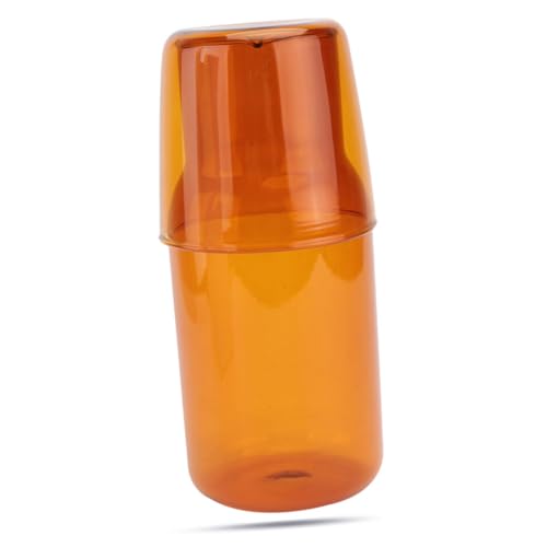 LOLIPPYY 耐熱透明ガラスカラフェ 耐久性 素材採用 冷温対応の多用途ウォーターカラフェ グラス 一人暮らし 寝室 アウトドア用ホームテーブ