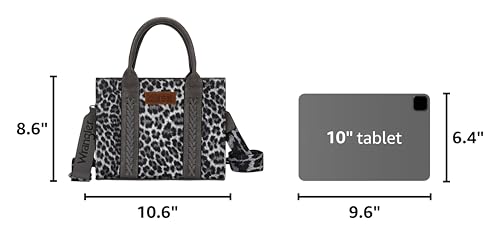 Image of Wrangler Tote Bag for Women Designer Satchel Handbags Top-handle Purses with Strap
