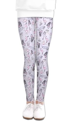 Image of LUOUSE Girls' Leggings Full Length Comfy Pants Trousers 4-13 Years