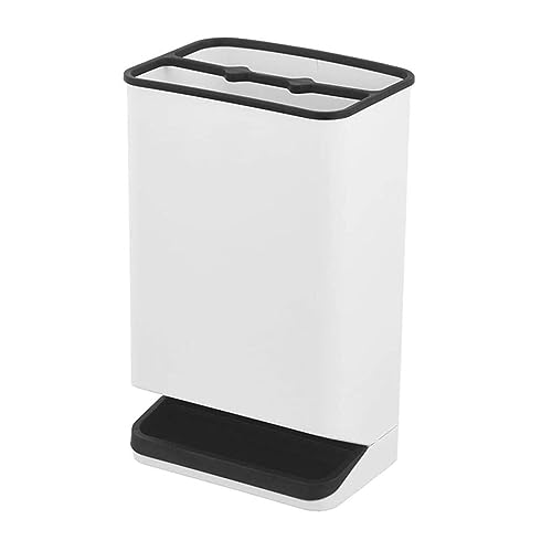 MIDUNU Porte-parapluies Porte-parapluies en Plastique avec bac de vidange Amovible 6 Trous Porte-parapluies Porte-parapluies pour Outils à Domicile Porte d'hôtel (Couleur : Noir)