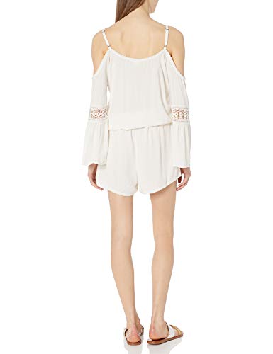 Roxy Women's Island Joy Romper, Marshmallow, S #TOP1