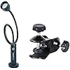 NextLED NT-7728 Grill Light with Universal C-Clamp Bundle for Non-Metal Surface