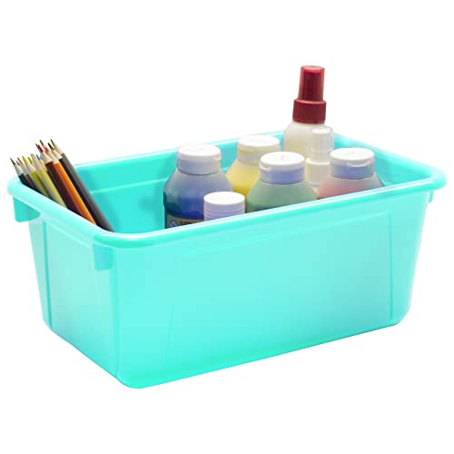 STOREX Kleine Kleine Abfalleimer mit Abdeckung, 31 x 19,8 x 13 cm Klassenzimmer rot, Fall von 6 (62407u06 C)