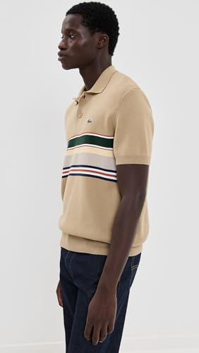 Lacoste Men's Short Sleeve Polo Sweater4