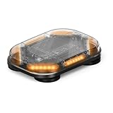 Feniex Fusion 12' Mini Lightbar | Amber | Magnet Mount, Cig Plug, 2-Mode | 36 LEDs, Super Bright 3 Watt LEDs, SAE Class 1 | Emergency Warning Lights