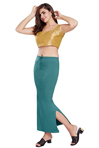Image of RANI SAAHIBA Women's Stretchy Slim Fishcut Petticoat Cotton Shapewear