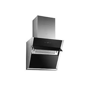 KAFF Chimney MARBELLA BLACK 60 | Hassle Free Filter-Less Technology | Automatic Open Glass Panel | Touch Control