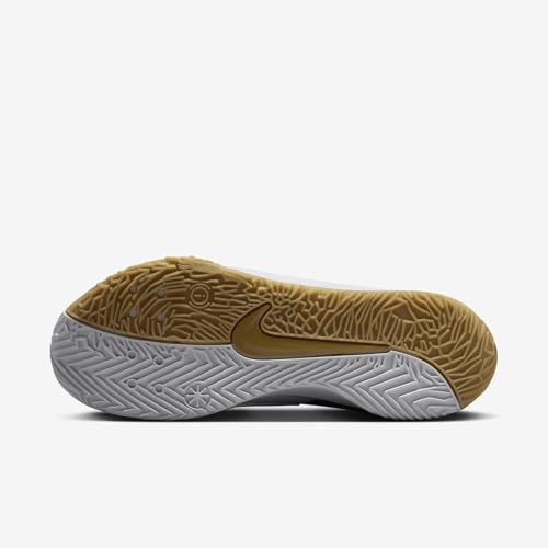 Nike HyperAce 3 Volleyball Shoes (FQ7074-105, White/Photon Dust/Metallic Gold) Size 9
