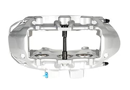 GM Genuine Parts 172-2487 (25912477) Silver Front Driver Side Disc Brake Caliper Assembly with Cadillac V Logo by GM GENUINE PARTS - Used condition - US$305.48