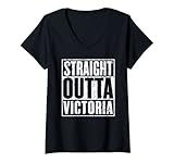 Straight Outta Victoria Vintage Distressed Design Lustige Victoria Sprüche Victoria Strong Victoria Pride Zeigen Liebe und Unterstützung mit dieser coolen Victoria Grafik ist ein tolles Geschenk für stolze Victoria Leute, die reisen, leben, geboren in Victoria