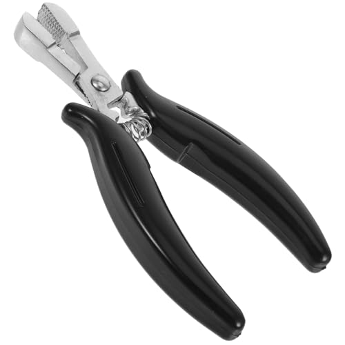 Pince extensions cheveux micro-anneaux retrait kit pose poignée noire