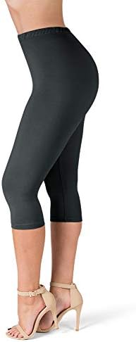 SATINA High Waisted Ultra Soft Leggings | 1" Waistband | 22 Colors