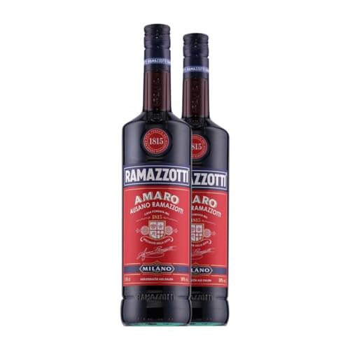 Amaretto Ramazzotti Amaro 1 L (caixa de 2 garrafas de 1 l)