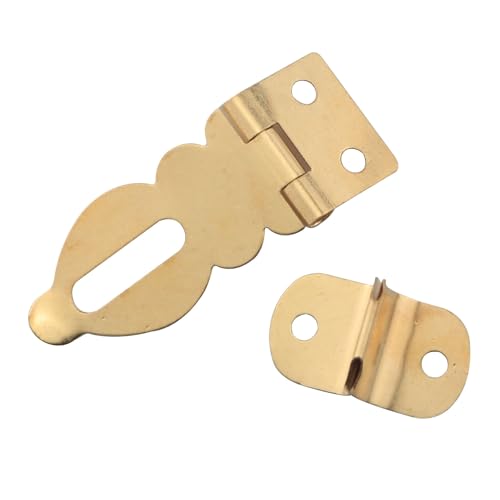 Image of 5PCS Mini Decorative Hasps Buckles Brass Solid Padlock Hasp for Gift Boxes Wooden Box Jewelry Box Wine Gift Case Chest Suitcase