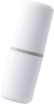 1 Pcs Travel Toothbrush Holder, Plastic Portable Case for Manual & Electric