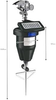 Motion Activated Sprinklers for Yard - Cat & Deer Repellent Devices, Raccoon & Dog Deterrent, Skunk & Cat Repellent for Yard, Scarecrows for Outside, Yard Maintenance Must Haves (2 Pack)