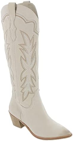 Dolce Vita Women's SHIREN Fashion Boot, Sand Nubuck, 10 | Image 3