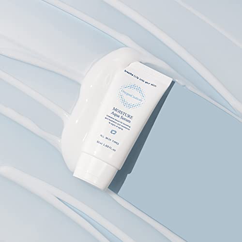 OxygenCeuticals Moisture Aqua Serum – Deep Hydrating & Moisturizing Serum with Hyaluronic Acid & Jojoba Oil, Non-Irritating Formula suitable for Dry, Oily & Acne-Prone Skin. 1.69 fl.oz (50ml)