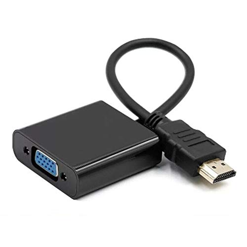 1080P HDMI Male to VGA Female Video Cable Cord Converter Adapter for PC Monitor