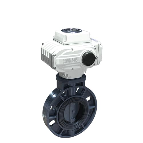 Vanne papillon électrique PVC 2,5 pouces DN65 AC220V motorisée eau