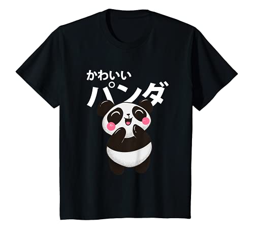 Bambino Kawaii Divertente Cute Anime Panda Camicie Ragazze Ragazzo Maglietta