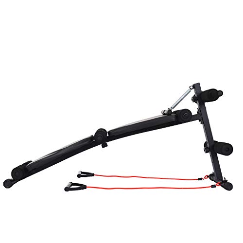 Multi-Workout Bench, Adjustable Foldable Bench, Weightlifting Strength Training Sit Up Bench Folding Supine Board, Incline Abs Bench for Full Body Exercise Bench (From US. 450Lbs, 56 x 31 x 16 Inches)