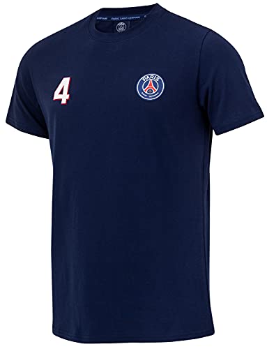 Paris Saint Germain Sergio Ramos PSG Official Collection T-Shirt, Navy - Image 3