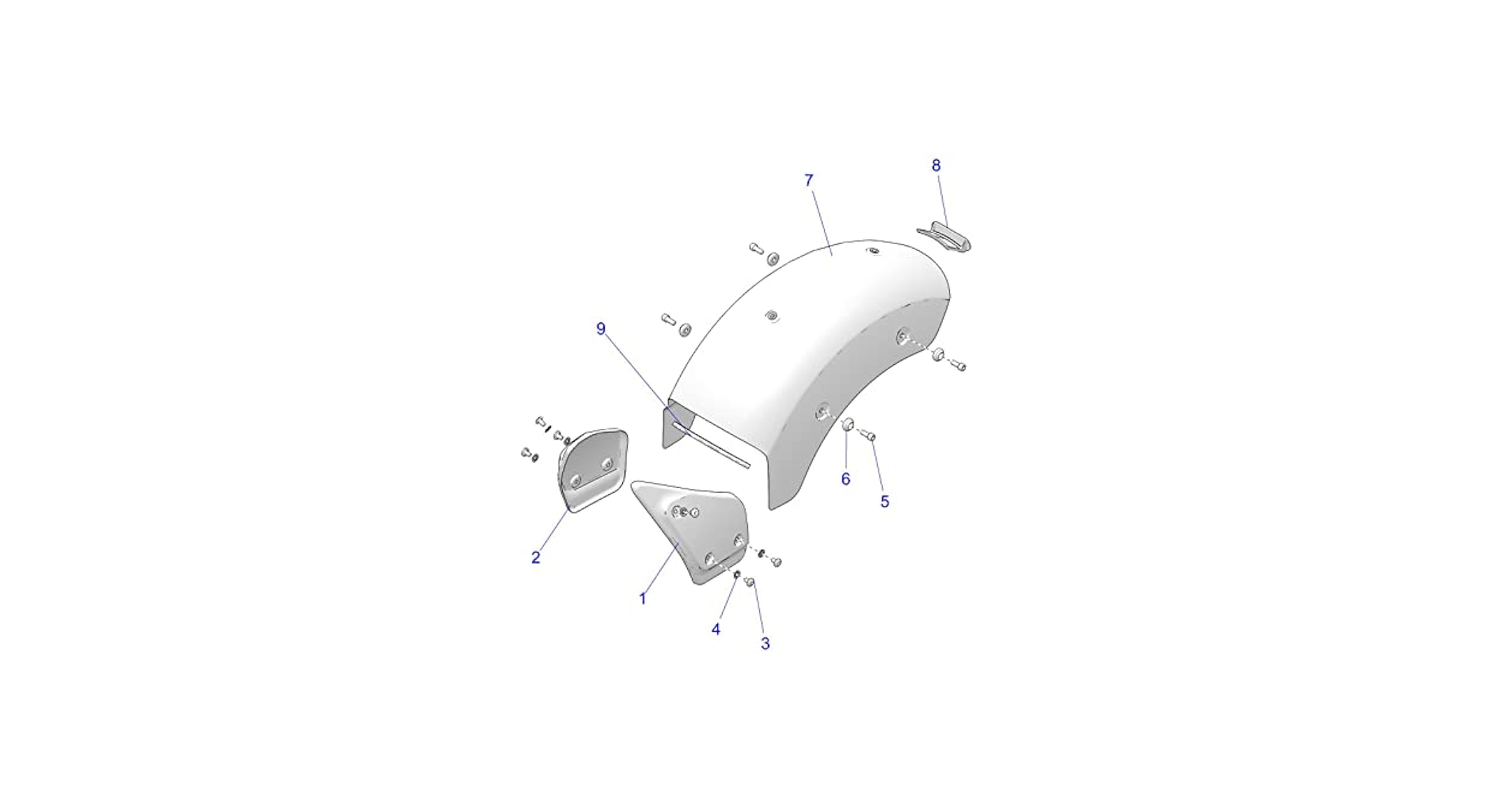 TKG様 796738 | Tongue, Bill Hook for New Holland®