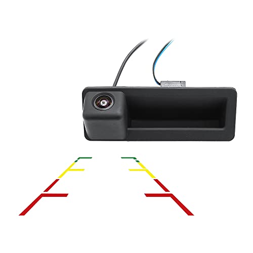 Vlicevrn HD Car Rear View Camera Trunk Handle with Fish Eye Lens Night Vision Backup Parking Camera Waterproof IP68 Vehicle Camera For BMW 3 E90 E91 E92 E93 320i 335i /M5 E39 E60 E61/X5 E53 E70/X6 E71 -  VIicevrn