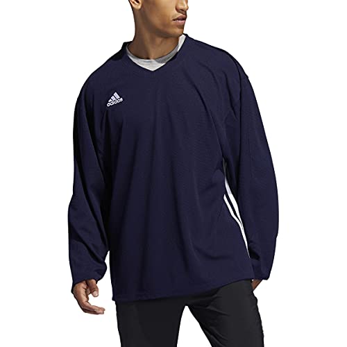 adidas AdiTeam Maillot de hockey pour homme maillot de sport de glace bleu