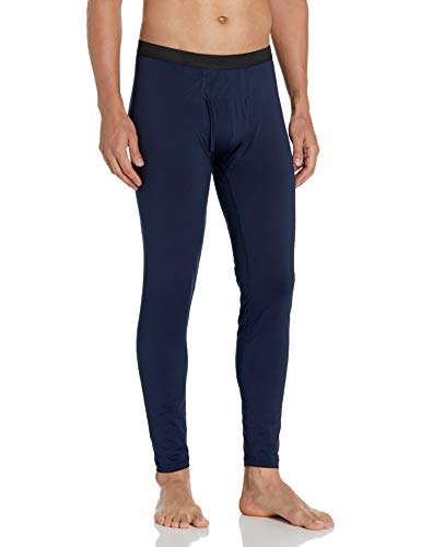 Terramar Sports Men's Ultra Soft Thermal Long John Form Fitting Base Layer Pant Pigment L