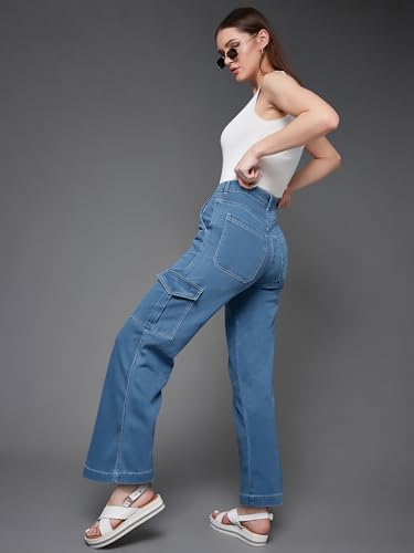 Image of Miss Chase Women's Wide Leg Jeans