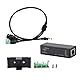 Fafeicy HF7121 Serial Server Kommunikationsmodul mit 5-36 VDC, Ethernet Serial Server, für Ethernet DTU Kurznachricht, Support-Webseitenmodus, Registrierung und die