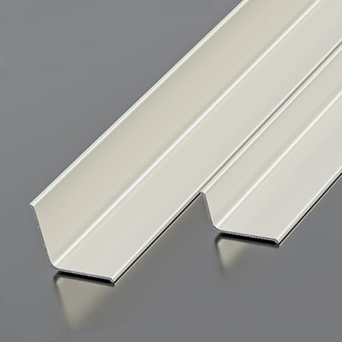 Tiras De Moldura De Puerta En Forma De L (paquete De 3) - 300cm - Tira Decorativa Para Uniforme De Esquinas En Paredes, Techos Y Más(Light apricot,20 * 20.0mm)