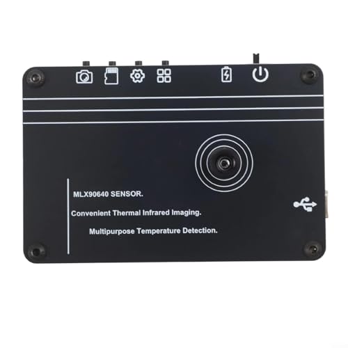 Cámara Termográfica LCD 3.2" para Sensor MLX90640, Termómetro Infrarrojo 40-300°C, Detector Manual de Calor Recargable USB-C para Inspección Industrial HVAC y Eléctrica miniatura 4
