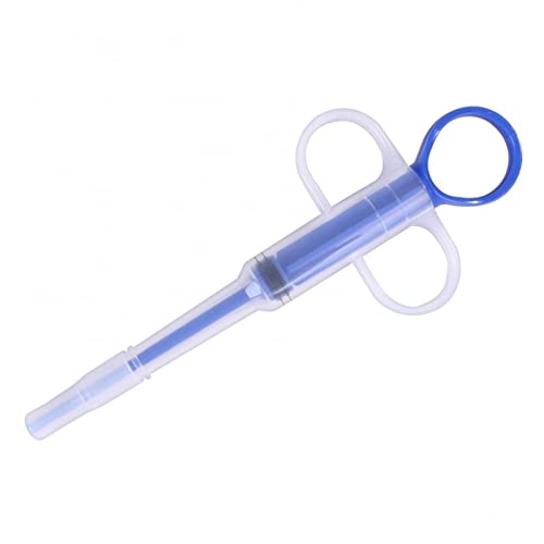 Mini Water Dispenser New Pet Dog Cat Tablet Pill Gun Piller Push Dispenser Medicine Water Syringe Feed Dog Supplies (Color : Blue) (Blue)
