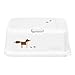 funkybox FB49 Boîte de rangement pour lingettes humides Motif renard Blanc