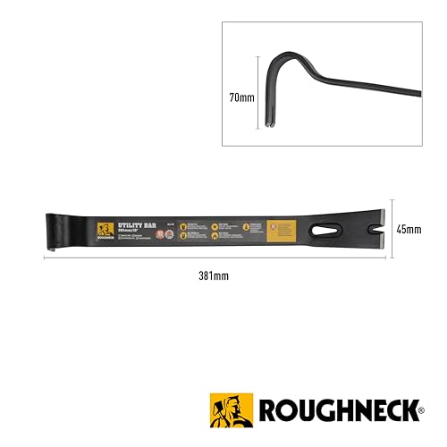 Roughneck ROU64495 Alloy Steel Utility Bar 381mm (15in) 2 Roughneck ROU64495 Alloy Steel Utility Bar 381mm (15in) - Image 2