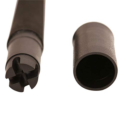 Canne à pêche 2 pièces en Eau salée pour pêche à la traîne Trolling,Fishing Rods avec Roller Guides (Brown A/80-120lbs,180cm)