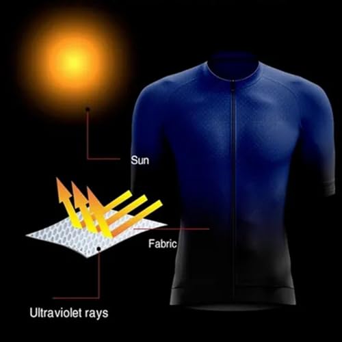 DBHDG Conjunto feminino de jérsei de ciclismo respirável e babadores de ciclismo com almofada de gel