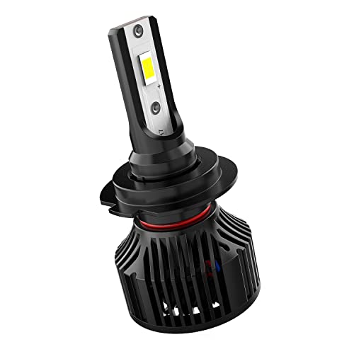 1 Pièce Ampoule H7 LED 6000LM, BEAMFLY Phares Voiture 12V 6000K Blanc Cover