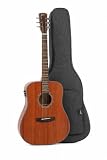 Violão Folk Zellmer Heritage 1642 6 Cordas Mahogany Fosco