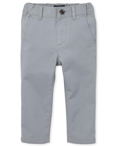 The Children's Place,Baby Boys,and Toddler Stretch Skinny Chino Pants,Fin Grey,5 Years