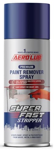 Image of Paint Remover Spray 400ML | Fast Acting Paint Stripper for Wood, Metal, Glass, Steel, Iron, Wall, Acrylic & Automobiles - Non-Acidic Multi-Surface Paint Cleaner