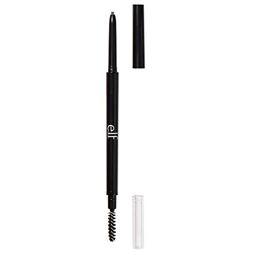 e.l.f, Ultra Precise Brow Pencil, Creamy, Micro-Slim, Precise, Defines, Creates Full, Natural-Looking Brows, Tames and Combs Brow Hair, Deep Brown, 0.002 Oz