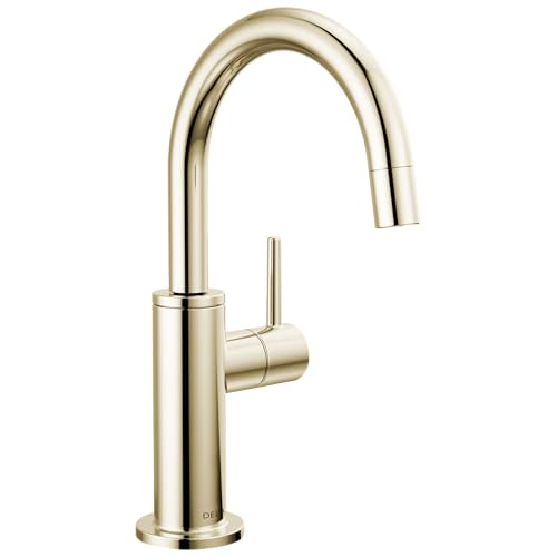 Delta Contemporary Beverage Dispenser Faucet, Polished Nickel Drinking Water Kitchen Sink Faucet, Polished Nickel 1930-PN-DST by DELTA - Used condition - CA$288.37