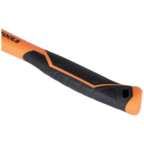 Klein Tools 832-26 Lineman's 26-Ounce Claw Milled Hammer, Fiberglass Handle, Heavy Duty for Utility Poles, Milled Face, High Visibility Orange by KLEIN TOOLS - Image 8