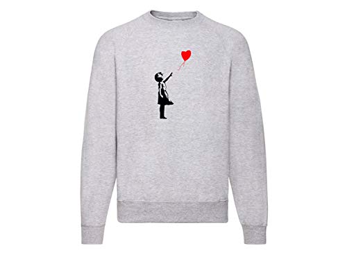 Puzzletee Felpa Girocollo Bansky - Bambina e