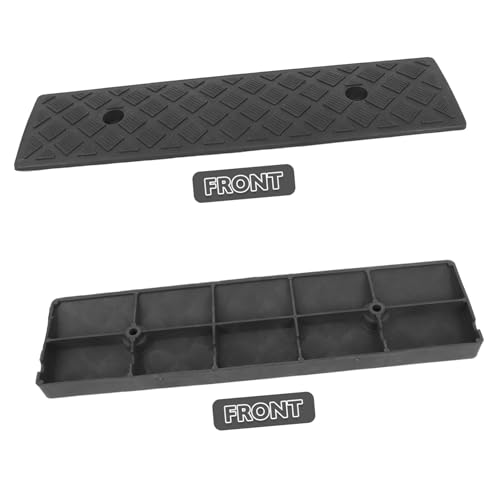 Rampas para autos GLEAVI negras 2 piezas resistentes miniatura 3