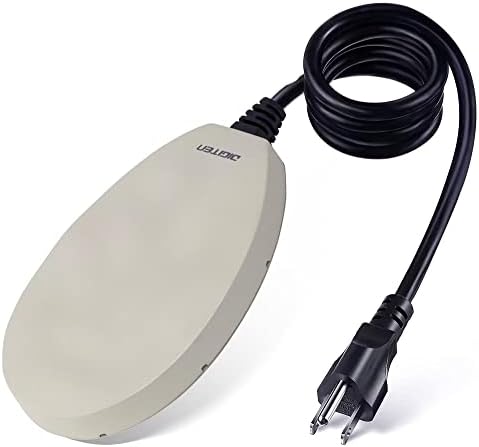 Heated Bird Bath for Energy Efficiency - Which One Surprised Us Most? 6 SENSTREE 60W Bird Bath Heater, Waterproof Birdbath Deicer for Outdoors, Keep Chicken Waterers from Freezing, Fit in All Kind of Birdbaths 110V 120V